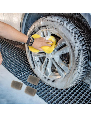 5 Piezas Cepillo de Limpieza para Tuercas de Rueda FUNOMOCYA