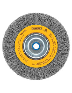 Cepillo de Rueda de Alambre Crimpado DeWalt DW4904 15.24 cm