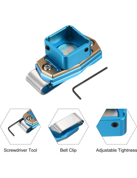 Soporte Magnético para Tiza de Billar PATIKIL con Clip