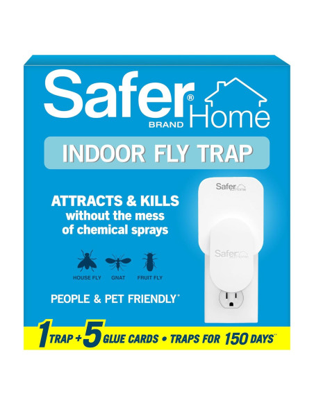 Trampa de Moscas Interior Safer Home SH502-1R5SR - 37 m