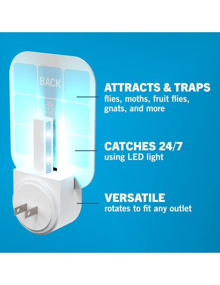 Trampa de Moscas Interior Safer Home SH502-1R5SR - 37 m