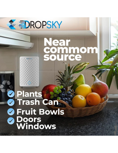 Trampa de Insectos Voladores Dropsky - 2 Trampas Enchufables