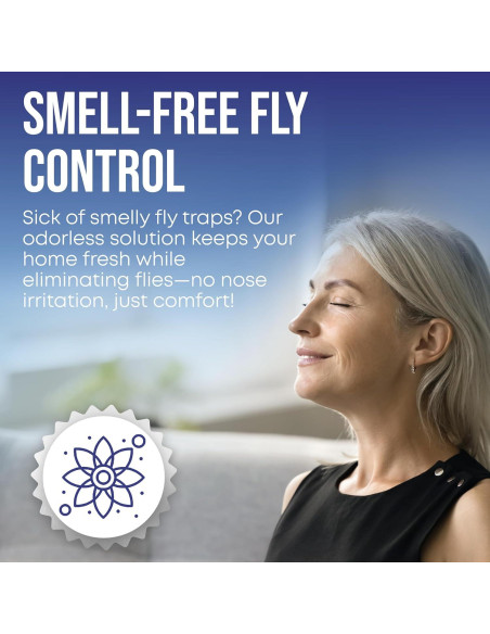 Trampa de Moscas Interior EverOne 2-Pack con 6 Adhesivos