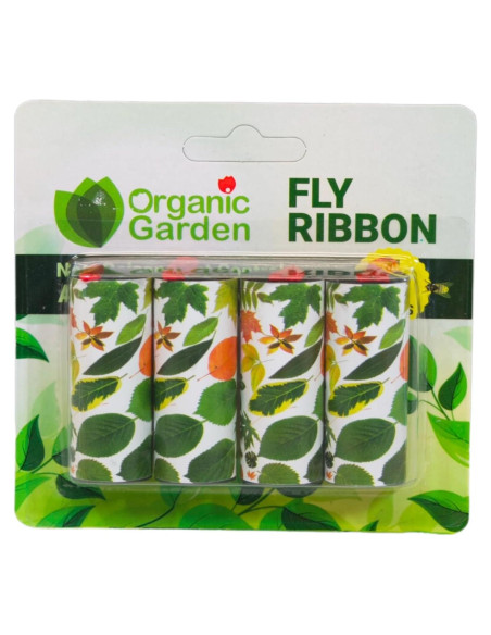 Trampas Adhesivas para Moscas Genérico - Paquete de 4 Unidades