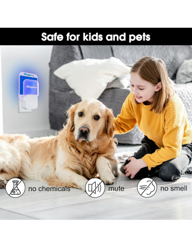 Trampa de Moscas Interior Stingmon con Luz UV + 6 Recargas