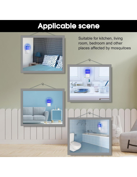 Trampa de Moscas Interior Stingmon con Luz UV + 6 Recargas