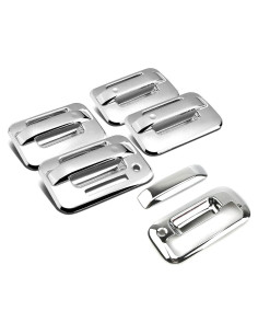 Cubiertas de Manijas de Puerta Cromadas AUCERAMIC para Ford F150 2004-2014