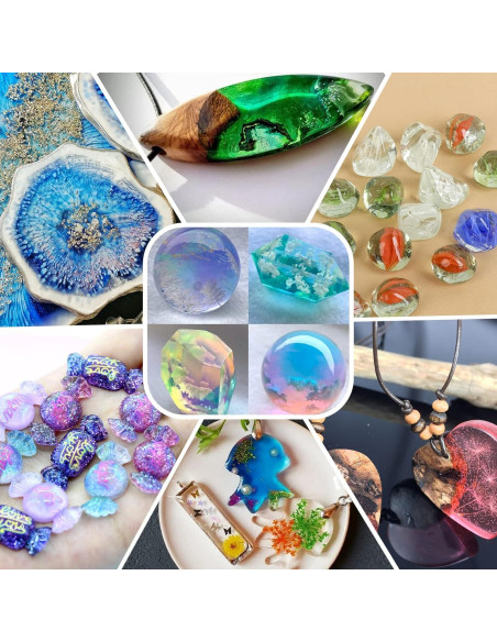 Set de Pigmentos de Resina Epóxica ERCorArt - 30 Colores 7.09 g