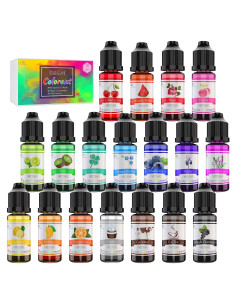 Pigmento de Resina Epóxica DecorRom - 18 Colores 10ml