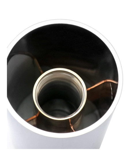 Tapas de Tuerca QWORK Cromadas ABS 33mm - Paquete de 20