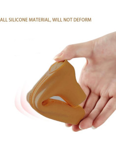 Protector de Manija de Puerta MIKMAYTOO Silicona Marrón 2