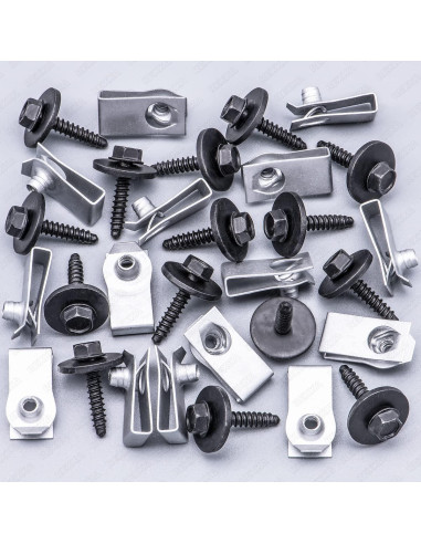 Kit 15 Juegos Tornillos y Tuercas para Chevrolet y Cadillac