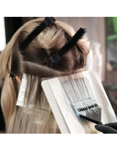 4 Clips de Agarre para Seccionar Cabello Yuanchu Antideslizante 2