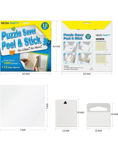 Hojas Conservadoras de Rompecabezas iBenzer para 1000 Piezas Hojas Conservadoras de Rompecabezas iBenzer para 1000 Piezas