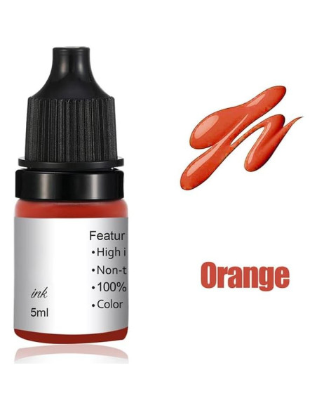 Tinta de Pigmento Permanente DuBeauty 5ml Rojo Uva para Microblading