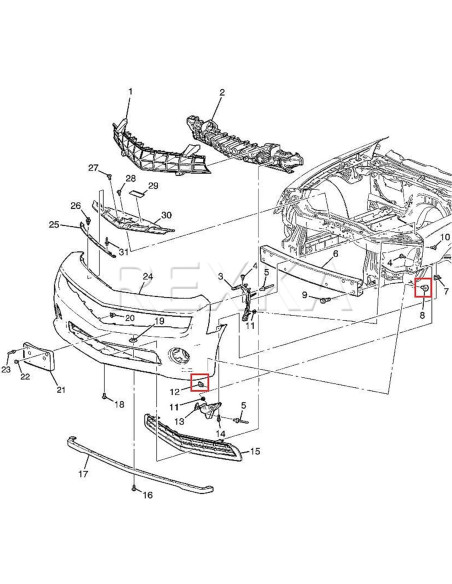 Kit de Tornillos y Tuercas U Rexka M4.2-1.41 para GM y Chevy