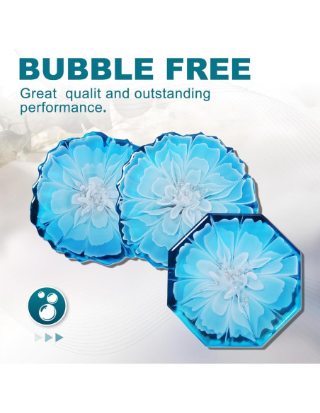 Kit de Resina Epoxy Let's Resin 3.78L Cristalina Sin Burbujas