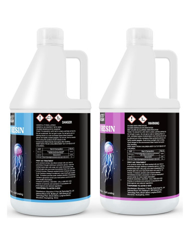 Kit de Resina Epoxy Let's Resin 3.78L Cristalina Sin Burbujas