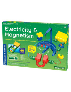 Kit de Ciencia Thames & Kosmos Electricidad y Magnetismo 62 Experimentos