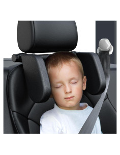 Almohada Reposacabezas JZCreater Ajustable 360 para Coche