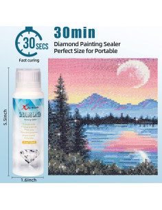 Sellador de Pintura de Diamante Xgunion 3-Pack 120ML Efecto Brillante 2