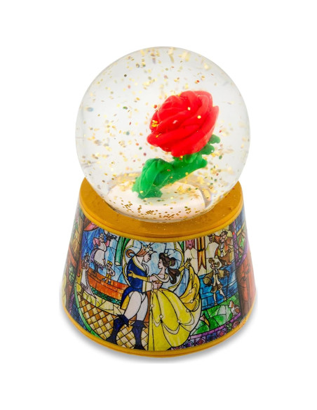 Globo de Nieve Iluminado Disney La Bella y la Bestia 7.62 cm