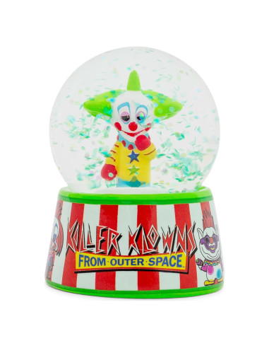 Mini Globo de Nieve Killer Klowns - Silver Buffalo 7.62 cm