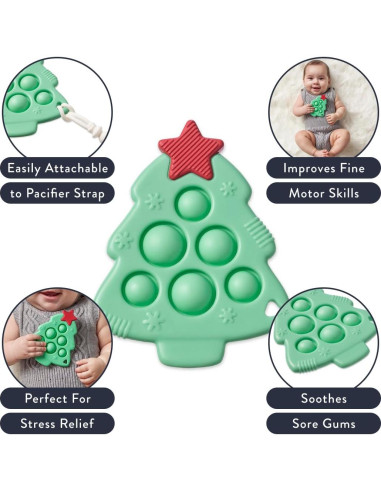 Juguete Sensorial Popper Itzy Ritzy - Alivio Encías 71g