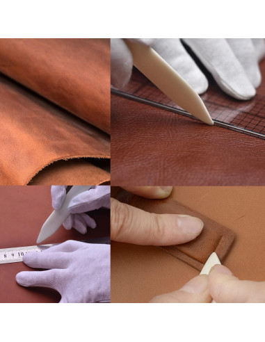 Plegador de Hueso Real DEEDYGO 2 Pcs para Manualidades