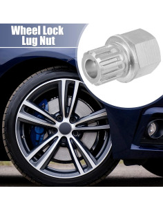 Tuerca de Seguridad Antirrobo X AUTOHAUX 57/12PT para VW/Audi 2