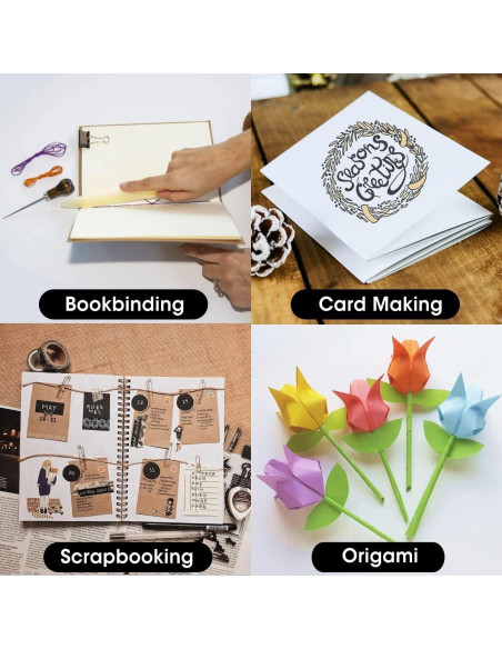 Plegador de Hueso Real DEEDYGO 2 Pcs para Manualidades