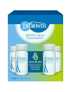 Botellas de Recolección de Leche Materna Dr. Brown - 4x120mL 2