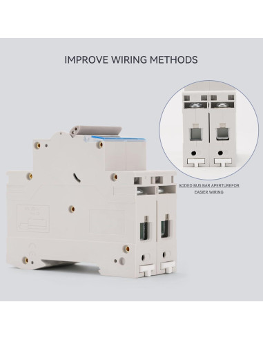 Interruptor Automático DC 2 Polo MOLLOM 500V 40A 6KA