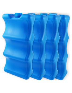Paquetes de Hielo Reutilizables GXXMEI 4PCS para Leche Materna