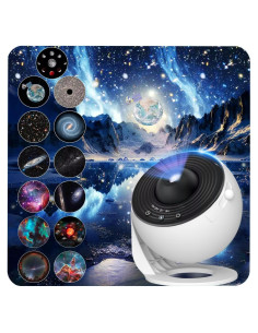 Proyector de Estrellas HD WRRLIGHT 13 en 1 para Dormitorio