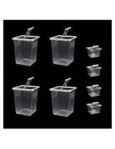 Caja de cría de insectos Micro Habitats - 4 altas y 4 pequeñas