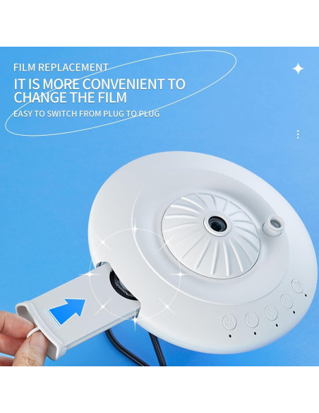 Proyector de Estrellas LIDOTAICKE PX-01 Blanco 12 en 1