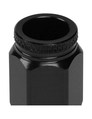 Tuercas de Rueda Abiertas J2 Ingeniería 16 Pcs M12x1.25 Negro