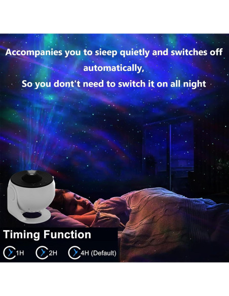 Proyector de Estrellas BLYGACN con 13 Discos y Luz Nocturna