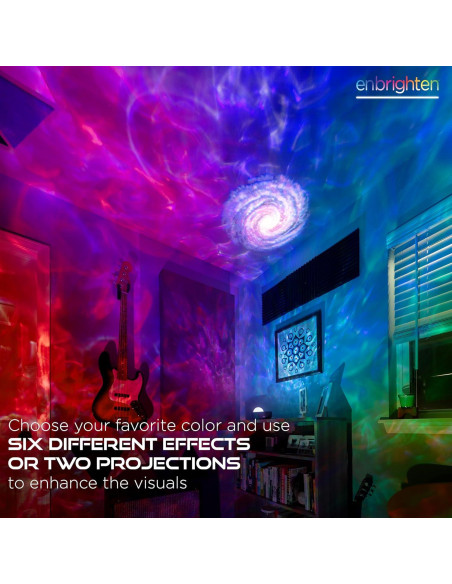 Proyector de Estrellas Enbrighten 65277 - Luz Nocturna Multicolor