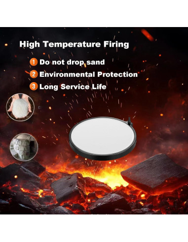 Disco de aire nano para acuario Carefree Fish 20.32 cm