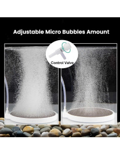 Difusor de Aire para Acuario Blotfish 8 cm, Silencioso, 20-70 Gal 2