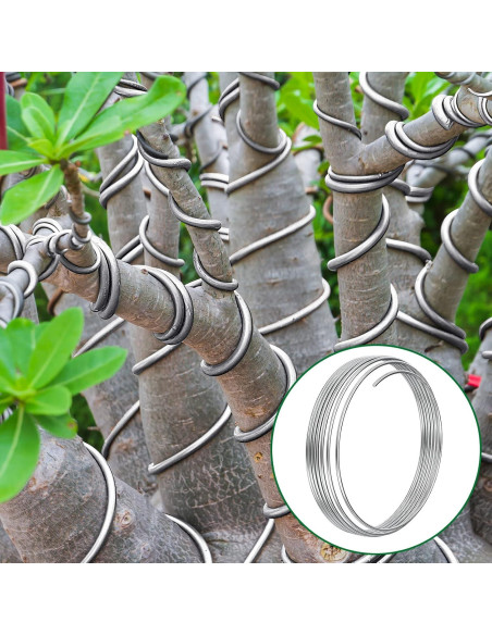 Alambre de Aluminio 6 Metros 6 mm Pelopy para Manualidades