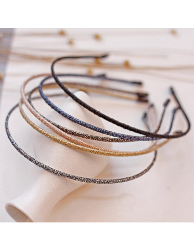 50 Diademas de Alambre de Metal Mollensiuer 0.1cm Ancho