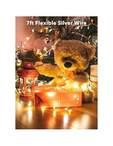 Luces de Hadas LED Brightown 12 Paquete 2.13m 20 LEDs