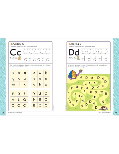 My Kindergarten Workbook: 101 Games and Activities to Support Kindergarten Skills, for Kids Ages 5-6 (My Workbook)