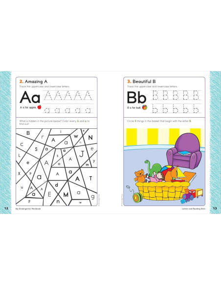 My Kindergarten Workbook: 101 Games and Activities to Support Kindergarten Skills, for Kids Ages 5-6 (My Workbook)