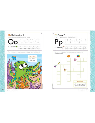 My Kindergarten Workbook: 101 Games and Activities to Support Kindergarten Skills, for Kids Ages 5-6 (My Workbook)