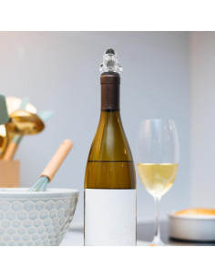 Vertedor de Vino Angoily Ballena Marina, Aleación de Zinc Plateado 2