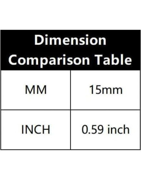 100 Botones de Madera 15mm Vingol para Manualidades Café